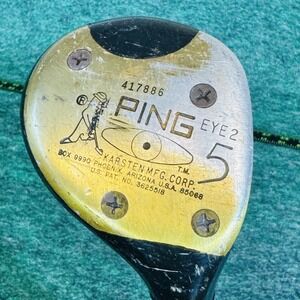 Vintage Ping Eye2 5 Fairway Wood Mens RH Steel Shaft Single Golf Club USA